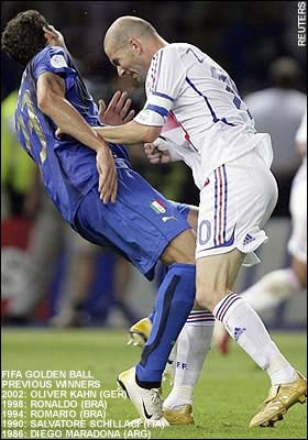 Zidane en action